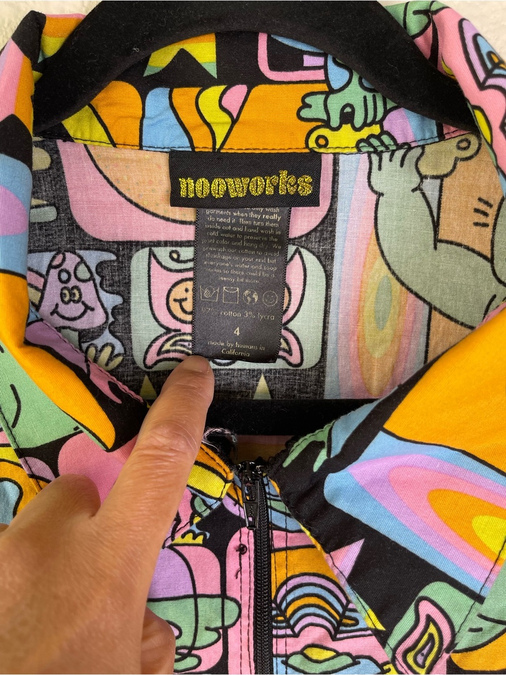 Nooworks Dreyfus Work Shirt Size 4 - Picture 4 of 9